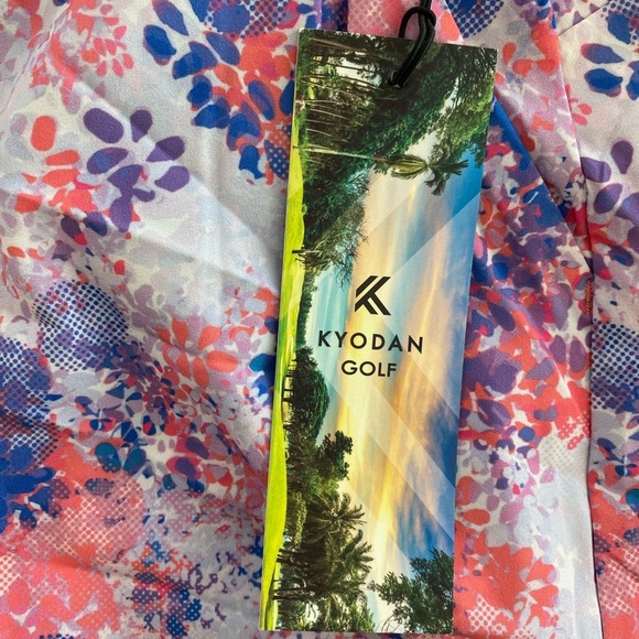 Kyodan Golf Women's Multi Color Floral Design Skort NWT Size XS - Picture 8 of 10